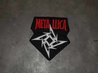 Metallica Ninja Star Large Woven Front Pocket Patch