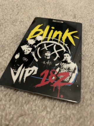 Blink 182 - 2009 Reunion Tour Vip Pass Laminate