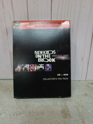 Kids On The Block Greatest Hits Walmart Exclusive Fan Pack Cd,  Dvd Nkotb