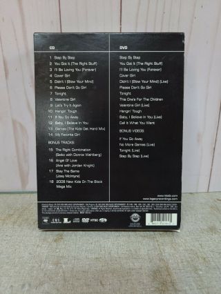 KIDS ON THE BLOCK Greatest Hits WALMART EXCLUSIVE FAN PACK CD,  DVD NKOTB 2