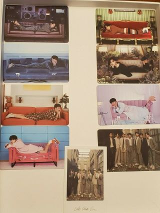 Bts Bangtan Boys Be Album Official Photo Card,  Polaroid Photo Card 9ea Set