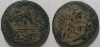 Ancient Greece Amissos Zeus & Eagle Bronze 7993/6