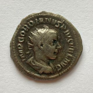 Roman Empire: Gordian Iii,  238 - 244 Ad,  Ar Antoninianus - Sol Standing With Globe