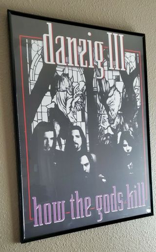 Danzig How The Gods Kill 18x24 Fan Poster Misfits Samhain