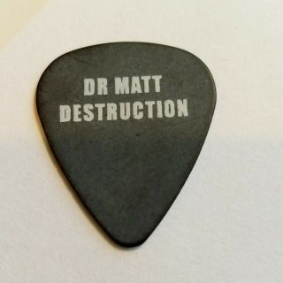 The Hives Guitar Pick Dr Matt Destruction