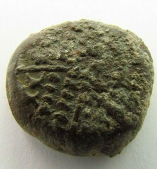 Ancient Celtic Bronze Stater Circa 100 Bc (709)