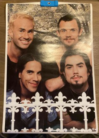 Red Hot Chili Peppers One Hot Minute Promo Poster 1995 Rare 36x24 Inch