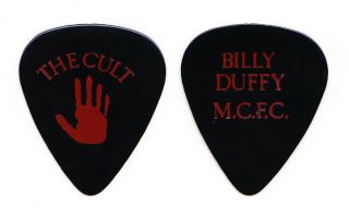 The Cult Billy Duffy Mcfc Manchester City Football Club Guitar Pick - 1989 Tour