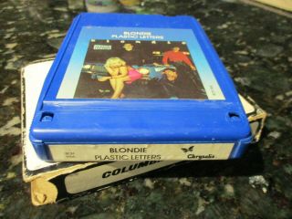 Blondie Rare 1978 PLASTIC LETTERS 8 - Track Cartridge Tape 8CH 1166 EX, 2