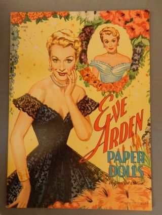 Eve Arden Paper Dolls.  Authorized Edition.  Saalfield.  1953.  Uncut.