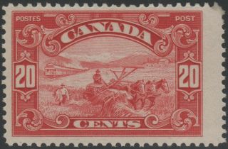 Canada Kgv 1929 Issue 20 Cents Scott 157 Sg283 Never Hinged