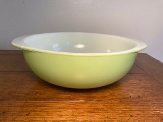 Mcm Vintage Pyrex 024 Lime Green 2 - Qt Euc Bowl