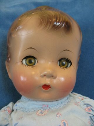 13 " Effanbee All Composition Toddler Baby Doll,  Patsy Friend,  Antique,  Vintage