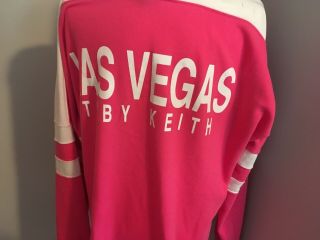 Toby Keith Las Vegas I Love This Bar And Grill XL Oversized Sweatshirt Pink 3