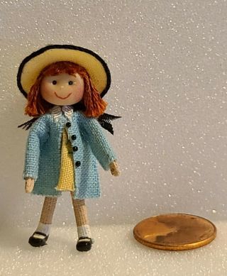 Miniature Madeline Doll By Ann Anderson Dollhouse Miniature