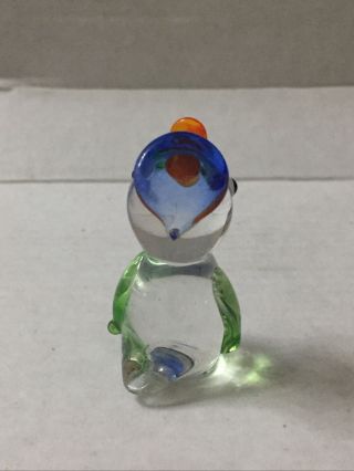 Murano Glass,  Italian Glass:Glass Donald Duck Figure,  Donald Duck Ornament 2
