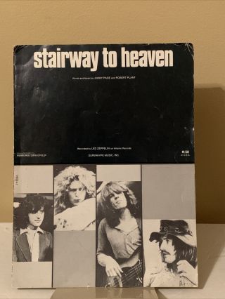 Led Zeppelin Sheet Music Stairway To Heaven
