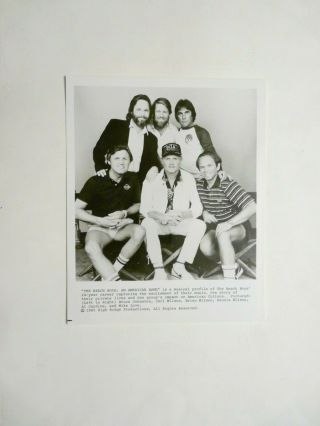 The Beach Boys An American Band Promo Headshot 8x10 Still Photo 1985