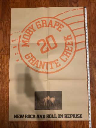 Moby Grape 20 Granite Creek Full Color Promo Poster