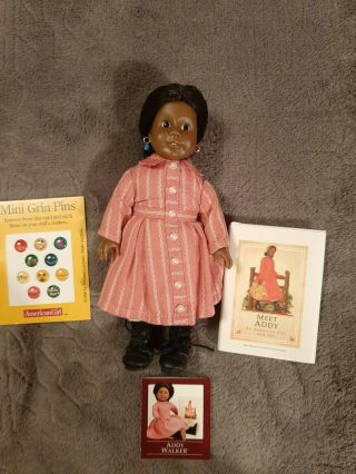 Vintage 6 " Mini American Girl Doll,  Addy,  Box/outfit.