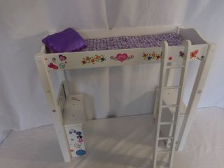 Our Generation doll bed loft desk with Chair,  Salon Chair,  Booster Seat,  acce 2