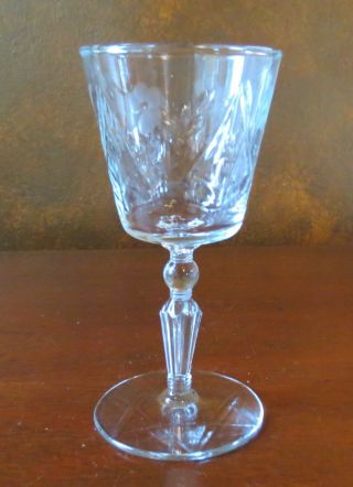 Libbey Rock Sharpe 3006 - 7 Wine Goblet (s)