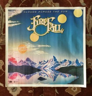 Firefall Clouds Across The Sun Rare Promotional Poster From 1980