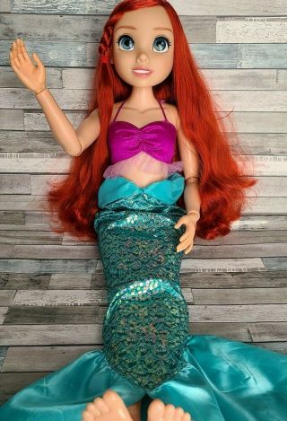 32 Inch Disney Princess My Size Playdate Ariel Mermaid Disney The Little Mermaid