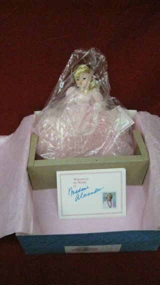 Vintage Madame Alexander Doll American Beauty With Box & Tag 33