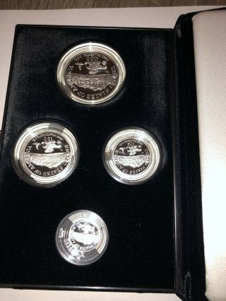 2002 - W American Eagle Platinum Proof 4 Coin Set w/ 4