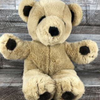 Vintage Gund Bear 1979 Stitched Eyes Light Brown/tan Plush Teddy Bear