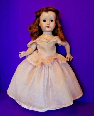 Vintage Effanbee 14 " Honey Walker Doll Hard Plastic