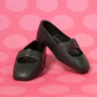 Vintage Crissy Doll Black Bow Shoes Brandi Terry Tressy Ideal 1969