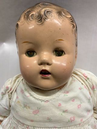 Antique Composition Baby doll 16 
