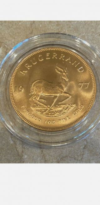 1 Oz South African Krugerrand Gold Coin 24hr Only