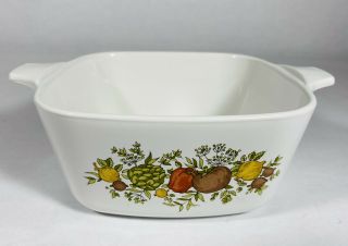 Vintage Corning Ware Spice Of Life 2 - 3/4 Cup Casserole Baking Dish P - 43 - B