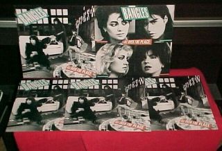Bangles 5 - Promotional Double Sided Display Slicks " All Over The Place " 1984