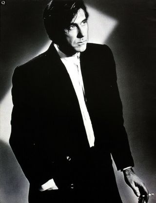 Bryan Ferry Poster Page.  Roxy Music.  8q4