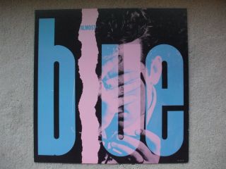 Elvis Costello 4 promo album cover slicks for Almost Blue 1981 Columbia Records 2