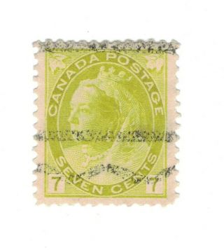 Canada: 1902 Queen Victoria Numeral Issue 81 Single