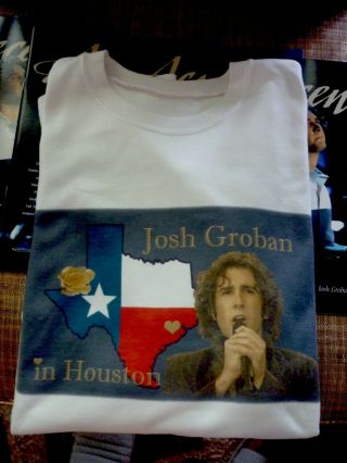Xl Josh Groban In Houston Texas T - Shirt 