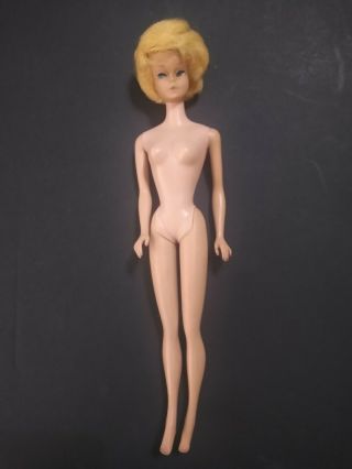 Vintage 1962 Mattel Midge Barbie Doll Reddish Blonde Hair Bubble Cut Japan