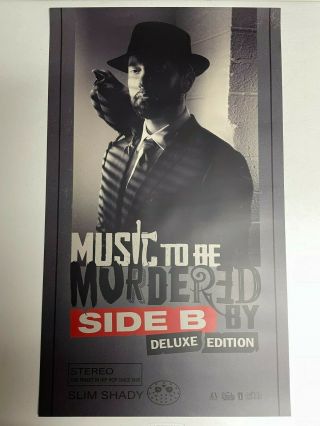 Eminem - Music To Be Murdered By: Side B Unfolded Official Poster Hard Case