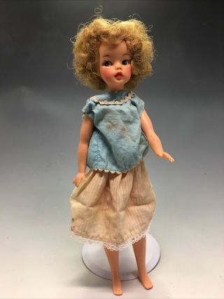 Vintage 1960s Ideal Toy Corp 12 Inch Tammy Doll Marked Bs - 12 3