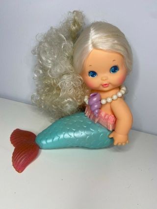 Vintage 1988 Tomy Sweet Seas Mermaid Doll 12 "