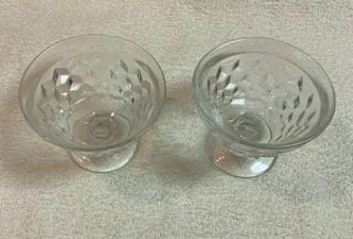 Set Of 12 Antique Fostoria Glass Dessert Goblets (ca.  1940s) - Ends Feb 28