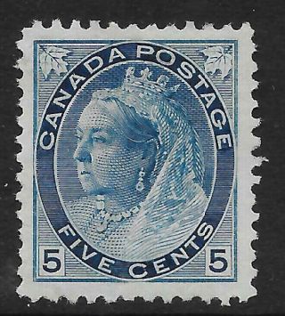 Canada 1898 - 1902 5c.  Slate - Blue Sg 157