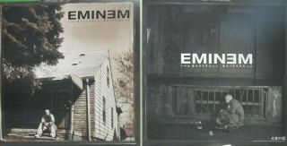 Eminem 2002 Marshall Mathers Lp 2 Sided Promo Poster/flat Flawless Old Stock