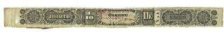 Quebec Canada Tobacco Tax Duty Stamp Collected By G.  Larue Roulete Variety