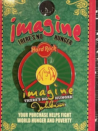 Hard Rock Cafe - Imagine John Lennon 2010 Pin